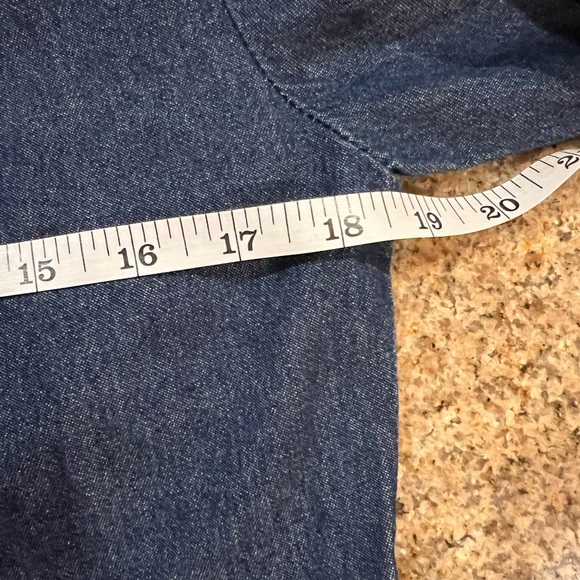 One X One Teaspoon Blue Denim Utility Jumpsuit Size 26 NWOT Cutout back raw hem - Picture 3 of 8